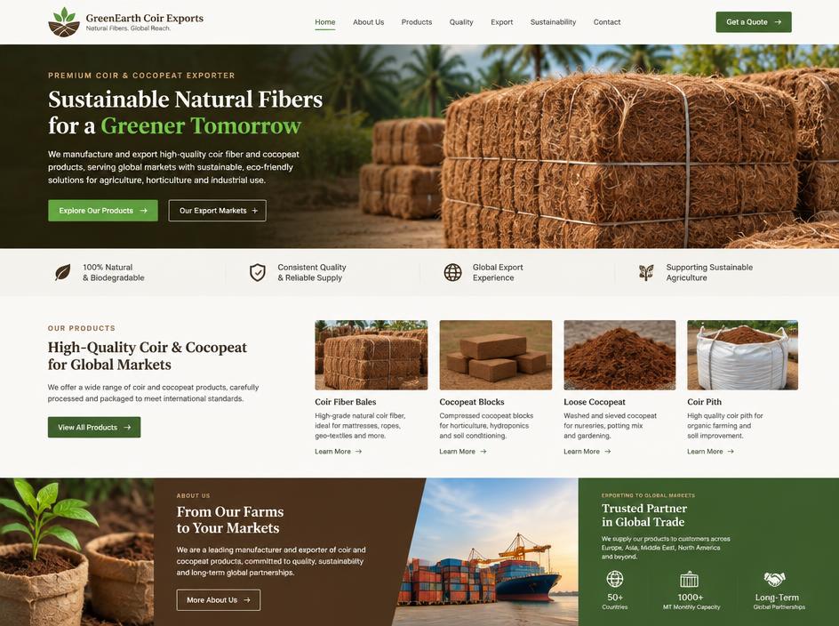 RJ Coir website